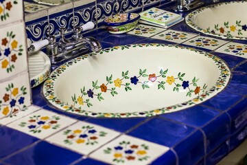 Sink in Mexican style