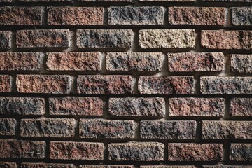 Closeup of a textured brick wall - perfect for background