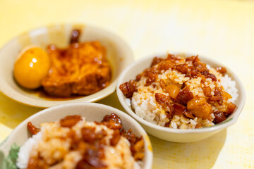 Taiwanese cuisine minced pork rice
