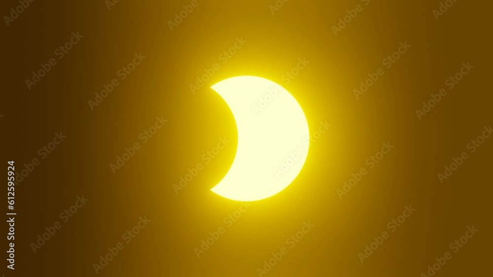 Canvas Prints view of the total solar eclipse footage.