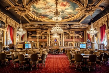 Fototapeta na wymiar casino interior