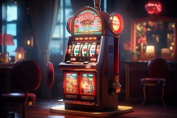 Foto op Canvas casino slot machine © RJ.RJ. Wave