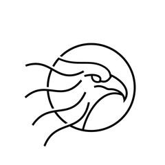 Falcon Vector Icon