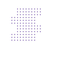 Geometric Shape Dotted Gradient