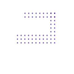 Geometric Shape Dotted Gradient