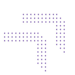 Geometric Shape Dotted Gradient