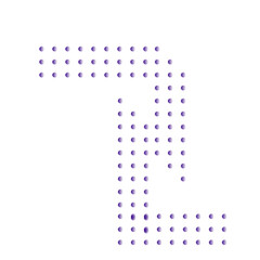 Geometric Shape Dotted Gradient