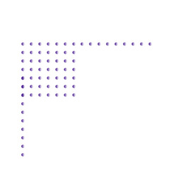 Geometric Shape Dotted Gradient