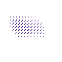 Geometric Shape Dotted Gradient