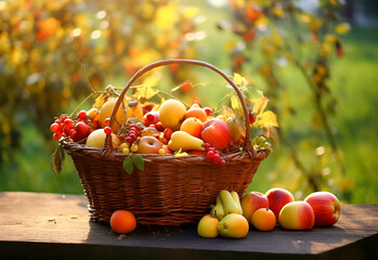 Autumn Harvest created
with Generative Al technology