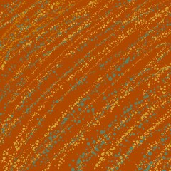 Abstract orange background with small dots and circles