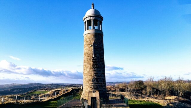 Regimental Memorial Crich in Matlock, Derbyshire