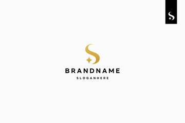 Letter S logo design, S monogram logo design minimal creative modern