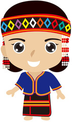 Taiwan's Indigenous peoples-Thao Woman