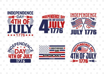 4th Of July SVG Bundle, 4th Of July Svg, Independence Day Svg, America Svg, Patriotic Svg, USA Flag, Holiday Svg, Forth July Quote, ETC T00466