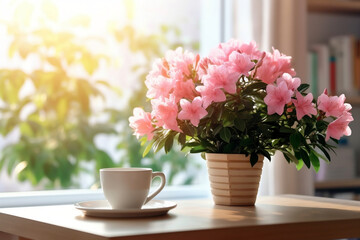 Obraz na płótnie Canvas flowers in a vase