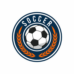 Football Badge Logo Design Templates | Sport Team Identity Vector Illustrations