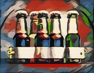 illustration of a bottle of beer