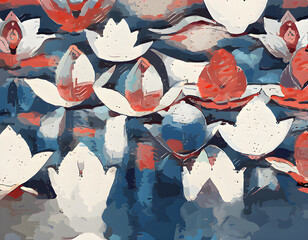 pattern with flowers