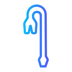 crowbar gradient icon