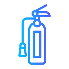 extinguisher gradient icon