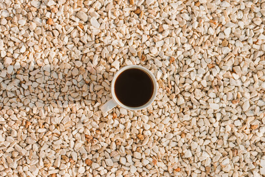 Coffee on the rocks