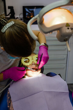Dental specialist stomatology child medical examination equipment 