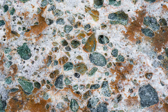 Green Abstract Breccia Stone Patterns Texture