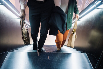 Going to work in a corporate office space