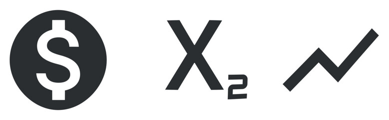 Set of 3 icons Editor. Creative business solutions icon set. Simple Set. Linear icons set. Thin filled icons pack. UX UI