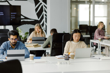 Office technology coworking job device casual