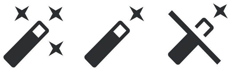 Set of 3 icons Image. Vector collection thin line Web icon. modern trend in the style. for mobile and web. Big UI icon set. UX UI