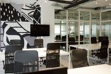 Office room workspace co-working company