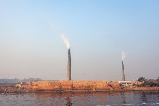 Brick Factory in Bangladesh