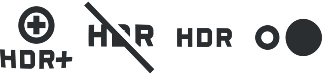 Set of 4 icons Image. Modern thin line icons. modern trend in the style. for mobile and web. Big UI icon set. Vector illustration