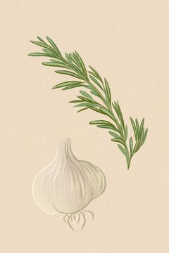 Garlic and Rosemary