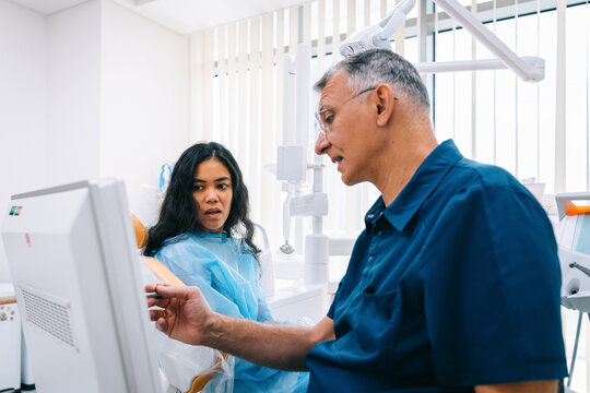 Dental diagnose of 3D scan