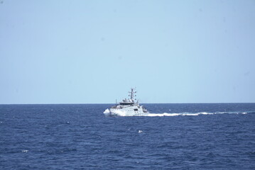Bakamla Surveillance Ship on Patrol 