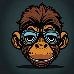 Obraz premium NFT of a monkey
