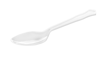 plastic spoon on transparent png