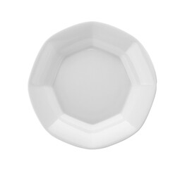 modern ceramic plate on transparent png
