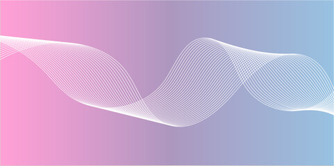 abstract background with waves