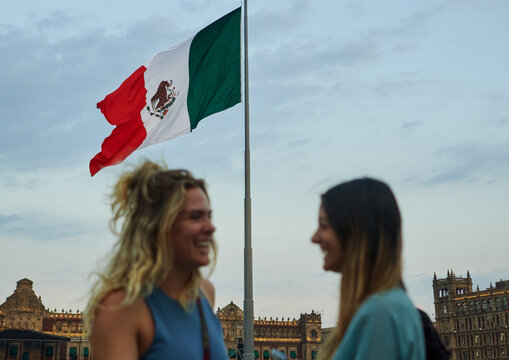 friends  enjoying Mexico