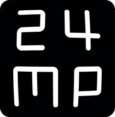 Vector illustration of thin line icon. Simple icon. Linear icon. Big UI icon in a flat design. UI and UX