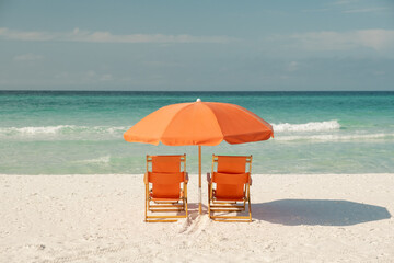 Beach Chairs in Seaside, Florida