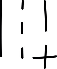 Vector icon. Outline isolated sign. Linear icon. Big UI icon in a flat design. UI and UX