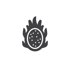 Dragonfruit vector icon
