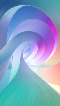 Gradient color bright futuristic way.