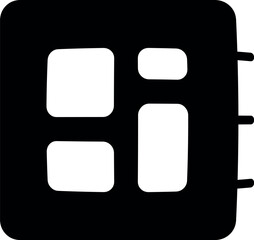 Vector icon. Simple icon. Linear icon. Big UI icon in a flat design. Vector illustration