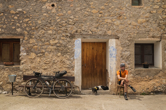 Gravel bikepacking tour